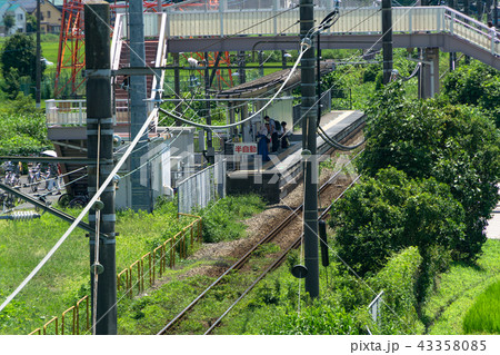 駅前風景　入谷駅 43358085