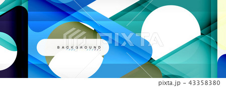 Circle and triangle abstract background Circle and triangle abstract background 43358380