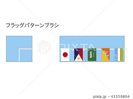 アジア地域のガーランド 43359804