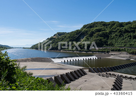 大河津分水路　新潟県　燕市 43360415