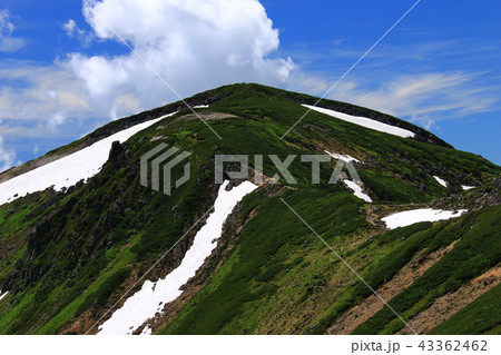北アルプス雲ノ平　日本最後の秘境を歩く　岩苔乗越からの祖父岳 43362462