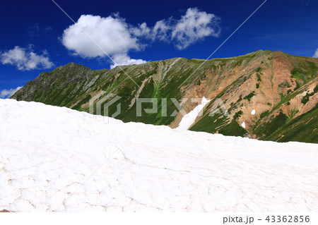北アルプス雲ノ平 岩苔乗越から臨む水晶岳 北アルプス雲ノ平 岩苔乗越から臨む水晶岳 43362856