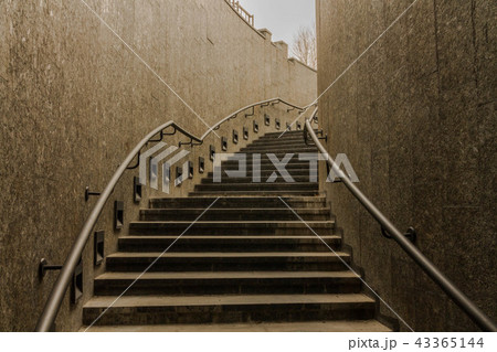 Stairs up. Dark stairs. Transition. 43365144