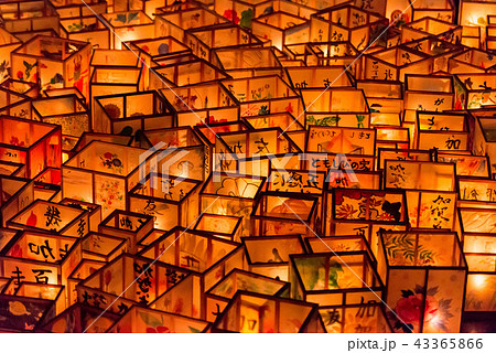 燈ろう流し 43365866