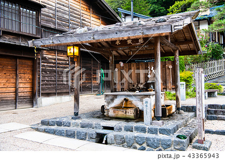 信州 奈良井宿 水場 43365943