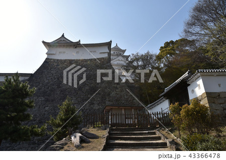 姫路城 との四門から見た現存天守 姫路城 との四門から見た現存天守 43366478