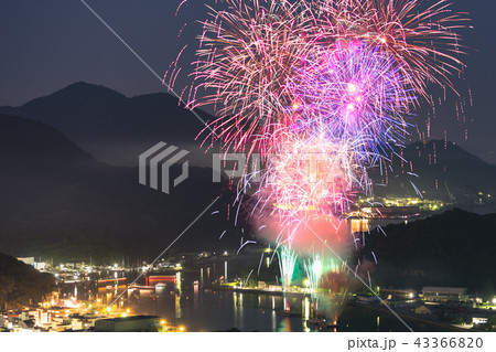 相生ペーロン祭り前夜祭、花火大会（兵庫県相生市那波）※作品コメント欄に撮影位置あり 43366820