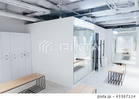 room for changing clothes after workout and fitness room for changing clothes after workout and fitness 43367114
