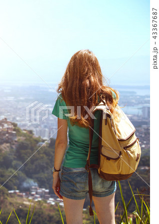girl at the Rio de Janeiro girl at the Rio de Janeiro 43367687