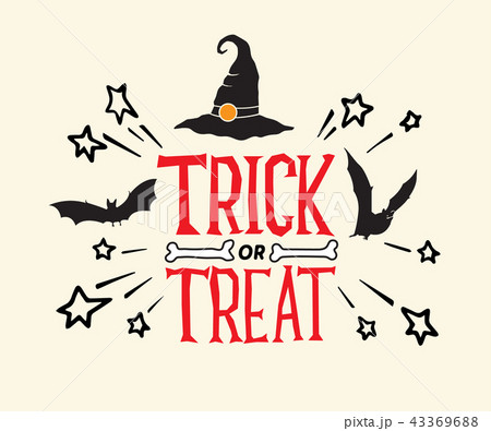 Happy Halloween vector lettering 43369688