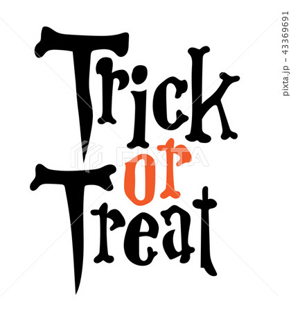 Happy Halloween vector lettering Happy Halloween vector lettering 43369691