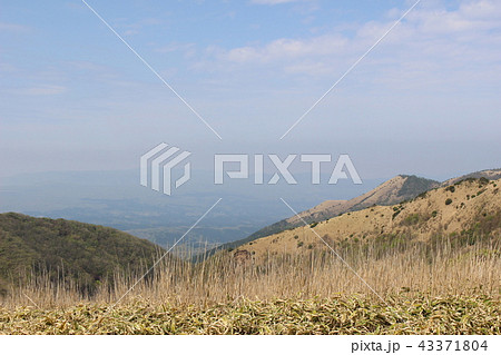 九州/久住登山路から望む風景 九州/久住登山路から望む風景 43371804