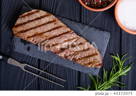 Grilled beef steak Grilled beef steak 43372075