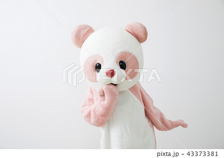 着ぐるみ パンダ かわいい 白バック 着ぐるみ パンダ かわいい 白バック 43373381