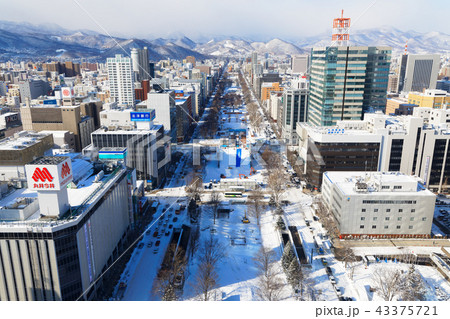 札幌テレビ塔より大倉山方面の街並みを望む 札幌テレビ塔より大倉山方面の街並みを望む 43375721