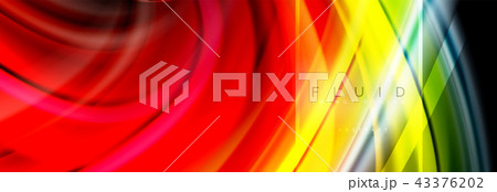 Fluid colors abstract background colorful poster, twisted liquid design on black, colorful marble or Fluid colors abstract background colorful poster, twisted liquid design on black, colorful marble or 43376202