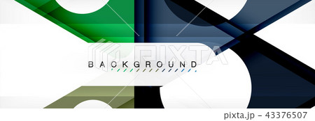 Geometric background, circles and triangles shapes banner. Illustration for business brochure or Geometric background, circles and triangles shapes banner. Illustration for business brochure or 43376507