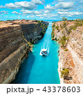 Beautiful scenery of the Corinth Canal 43378603