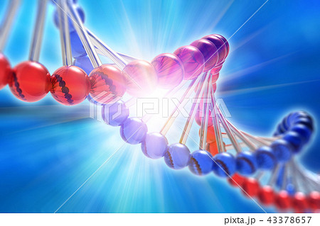 DNA genetic research science concept DNA genetic research science concept 43378657