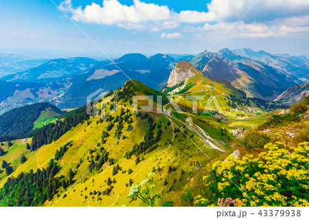 Rochers de Naye peak, Alps Mountains, Switzerland 43379938