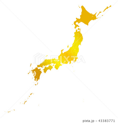 白地の日本列島 白地の日本列島 43383771