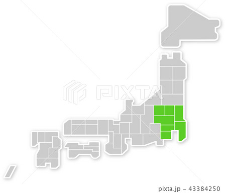 関東地方と日本列島 関東地方と日本列島 43384250