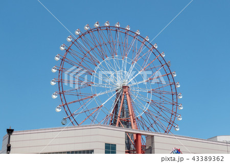 晴天の鹿児島中央駅観覧車 晴天の鹿児島中央駅観覧車 43389362