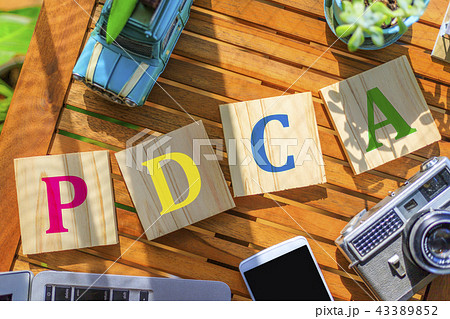 ビジネスイメージ PDCA 43389852