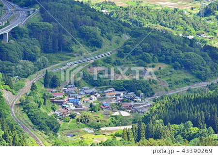 鉄道の旅　篠ノ井線　姨捨 43390269