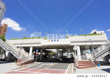 JR東海道線　安城駅　南口　町並み 43393017
