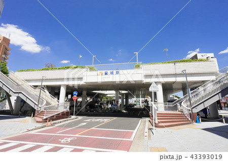 JR東海道線　安城駅　南口　町並み 43393019