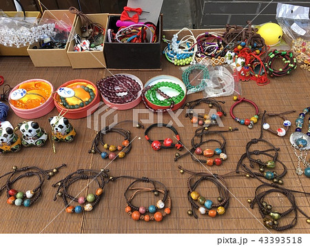 露店　中国西安　A street booth in Xi'an, PR China 43393518