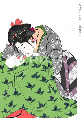 猫に美人 猫に美人 43394672