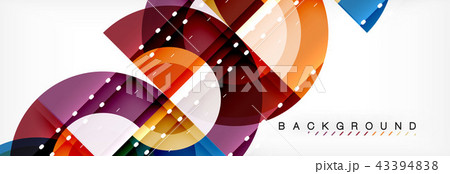 Vector circle abstract background Vector circle abstract background 43394838