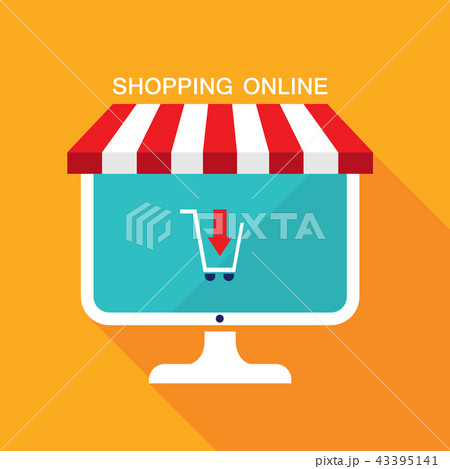 E commerce business concept. Online store,sale, buy products. 43395141