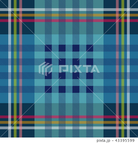 Classical checkered shirt pattern. 43395599