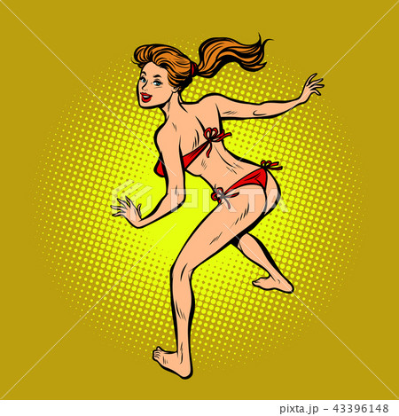 active woman in bikini 43396148