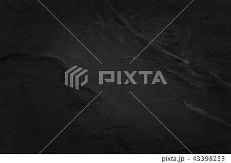 Dark grey black slate texture in natural pattern 43398253
