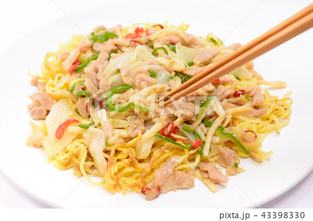 おいしい豚肉塩焼そば 43398330