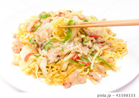 おいしい豚肉塩焼そば おいしい豚肉塩焼そば 43398333