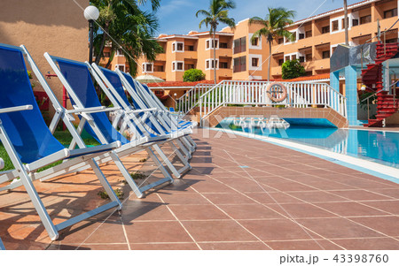 Exterior of luxury hotel at Cuba Exterior of luxury hotel at Cuba 43398760