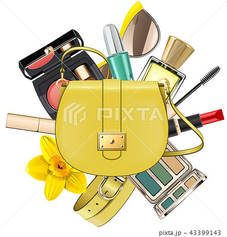 Vector Yellow Fashion Accessories Concept 43399143