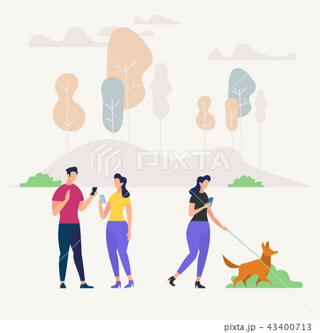 Social Networking and Communication. Vector. Social Networking and Communication. Vector. 43400713