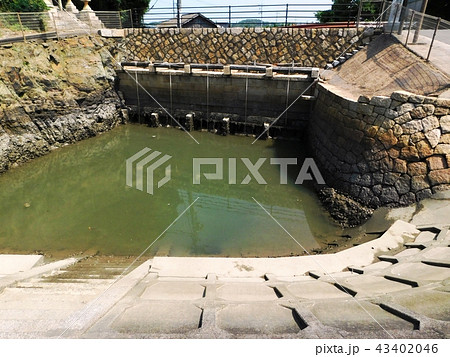 国指定史跡の周防灘干拓の五挺唐樋 43402046