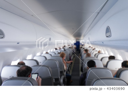 飛行機のキャビン 43403690