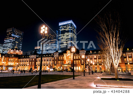 東京駅(夜景) 東京駅(夜景) 43404288
