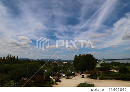 霞ヶ浦総合公園から望む筑波山 43405042