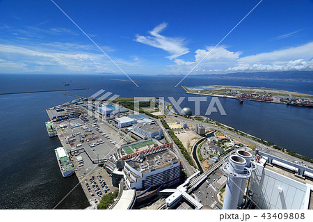 夢洲と咲洲(大阪市) 夢洲と咲洲(大阪市) 43409808