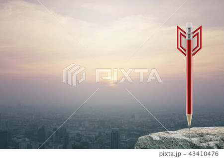 Business or industry strategy concept Business or industry strategy concept 43410476