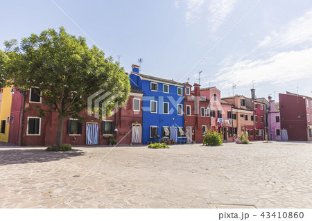 ブラーノ島　街並み 43410860